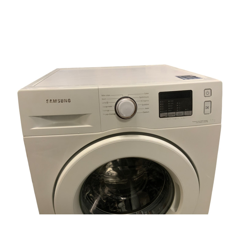 Lave linge hublot SAMSUNG Wf70F5E0N4W 7 kg BLANC - Image 4