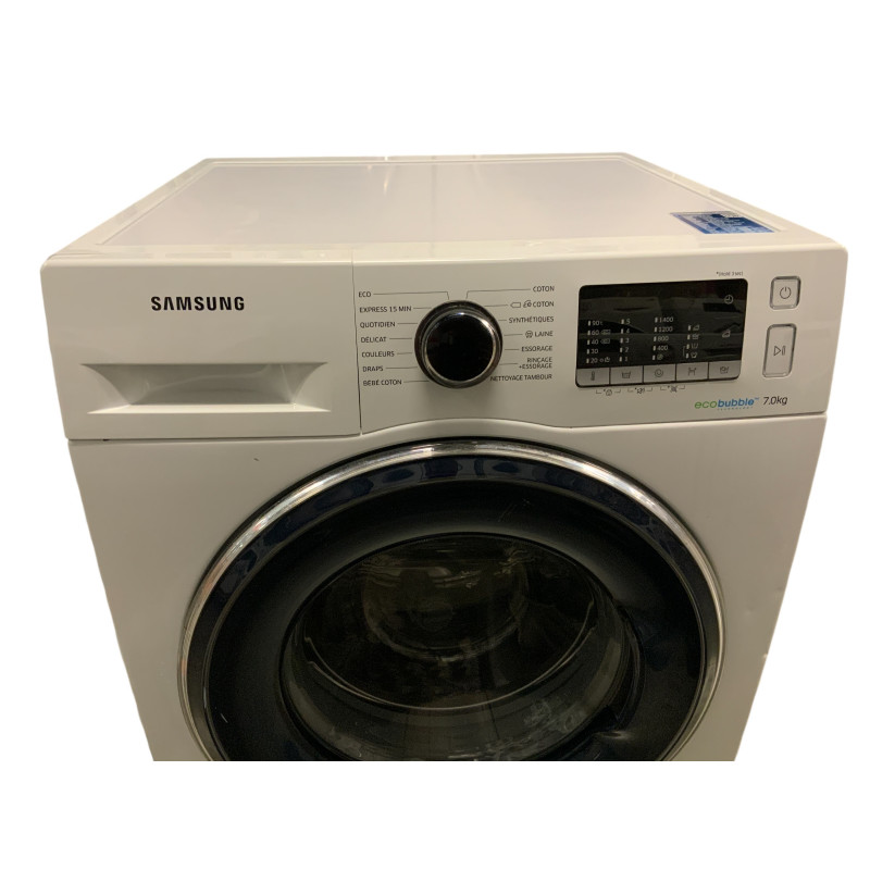 Lave linge hublot SAMSUNG WW70J5555FW 7 KG BLANC - Image 3