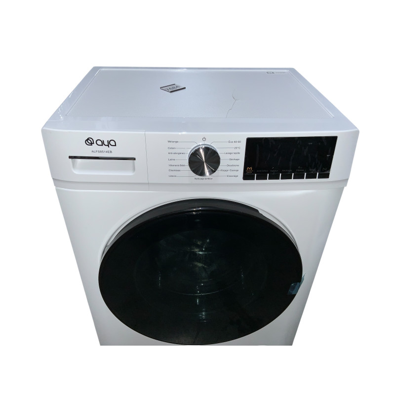 Lave linge séchant AYA ALFS8514EB 8 KG 5 KG BLANC - Image 4