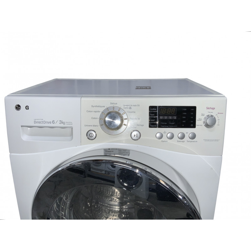 Lave linge séchant LG F12030CDP 6 KG 3 KG BLANC - Image 3