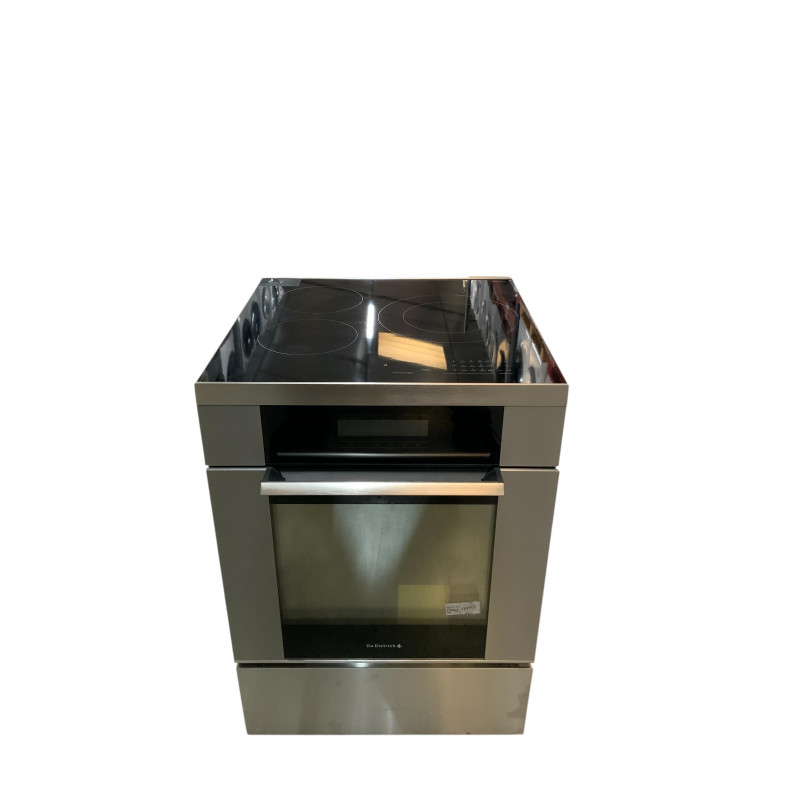 Cuisinière vitrocéramique DE DIETRICH DCI1583X 3 feu GRIS - Image 5