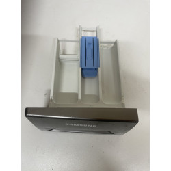 SAMSUNG Tiroir bac à lessive + façade pour lave linge WF70F5E5W4X/EF