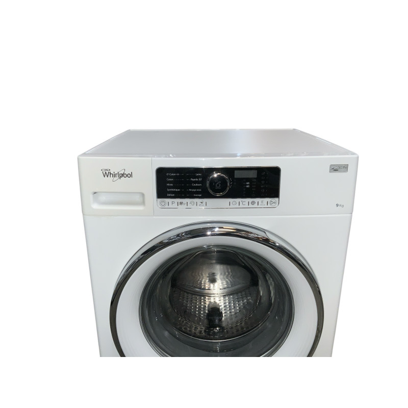 Lave linge hublot WHIRLPOOL FSCR90427 9 KG BLANC