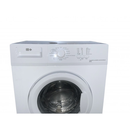 Lave linge hublot FAR LF612B21W 6 KG BLANC