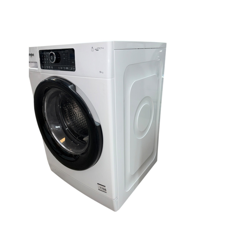 Lave linge hublot WHIRLPOOL ZENDOSE9 9 KG BLANC