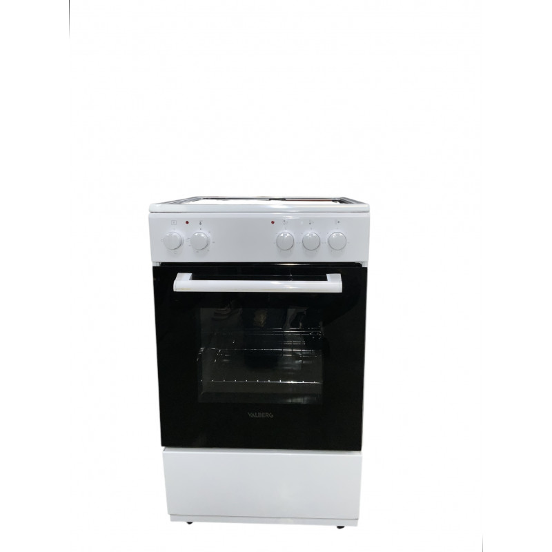 Cuisinière induction VALBERG VC 5050 3CM 701T 3 FEU BLANC - Image 3