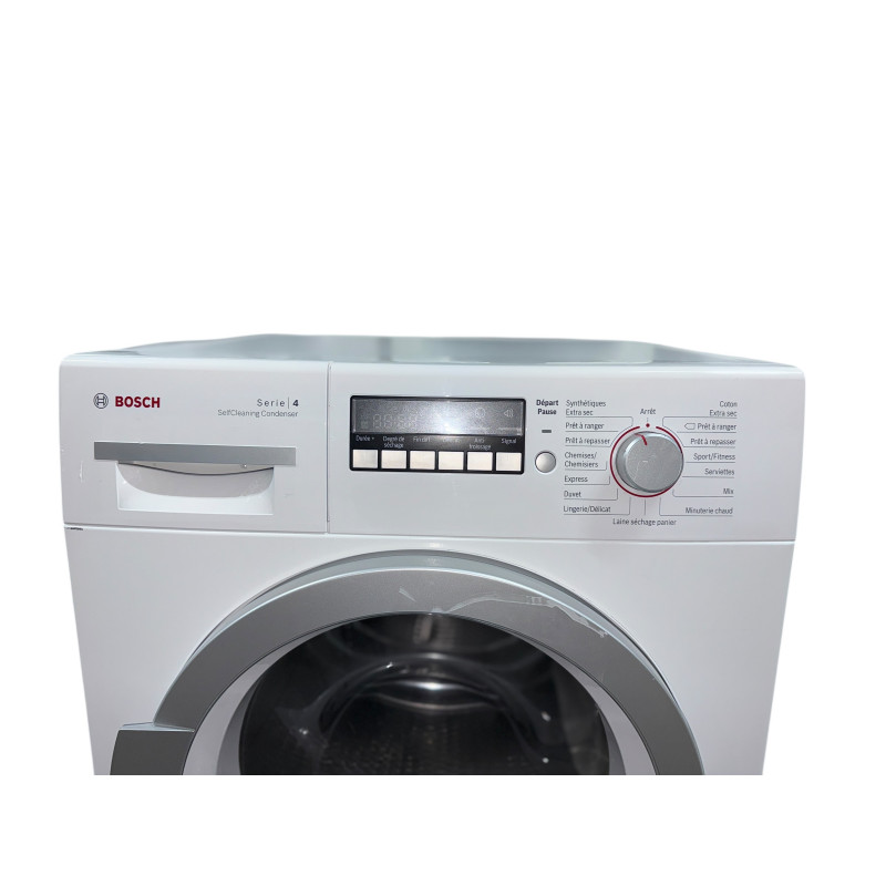 Sèche linge pompe à chaleur BOSCH WTW86430FF 8 kg BLANC - Image 2