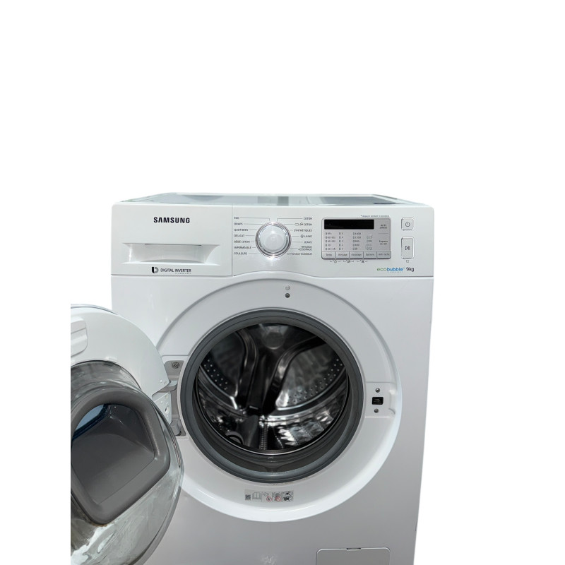 Lave linge hublot SAMSUNG WW90K5413WW 9 kg BLANC