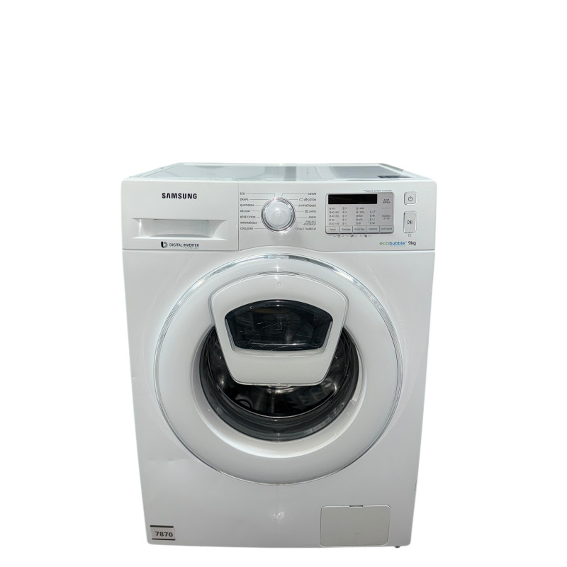 Lave linge hublot SAMSUNG WW90K5413WW 9 kg BLANC - Image 2