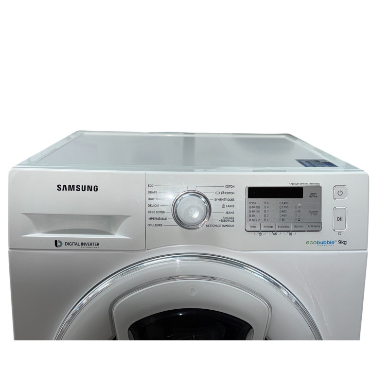 Lave linge hublot SAMSUNG WW90K5413WW 9 kg BLANC - Image 7