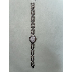 Montre Quartz Vintage pour femmes argenté 8