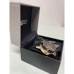 Coffret American Exchange – Montre homme 45 mm en silicone noir + accessoire — photo 2