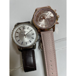 Set de 2 montres femme AZOZA /Homme Alexander BRISCHAM 2514