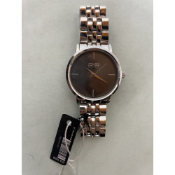 Jones New York - Montre pour hommes Argent en acier inoxydable 9775S-42-G28 30