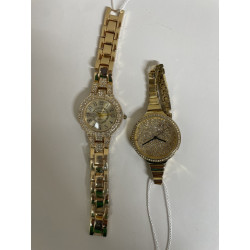 Set de 2 montres pour femmes 2 strass 4142 — photo 2