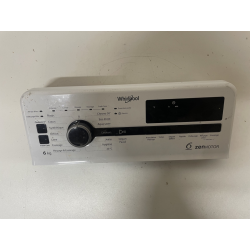 WHIRLPOOL panneau de commande + carte pour lave linge top zen tdlrbx6252bsfr