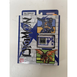 Bandai digimon digimonx edition blanc et bleu par les createurs de tamag
