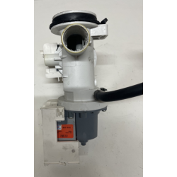 SAMSUNG Pompe de vidange + corps de pompe B30-6AC pour lave linge WF70F5E0WAW