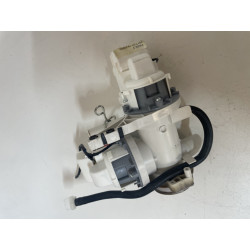 SAMSUNG Pompe de vidange + corps de pompe S3032 pour lave linge WF70F5E0WAW