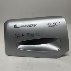 CANDY Façade + tiroir bac à lessive pour lave linge HGS 1210T3SDS-S
