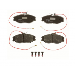 Kit de plaquettes de frein, frein à disque GDB1194 TRW pour PEUGEOT