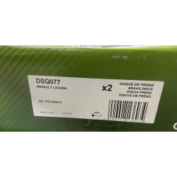2x DISQUE DE FREIN DSQ077 pour RENAULT LAGUNA OE 7701206613 — photo 2